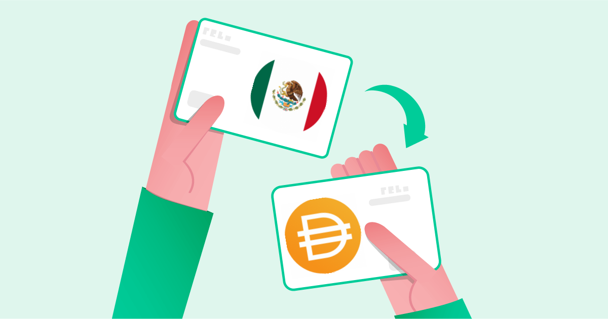 Pasar pesos mexicanos a DAI