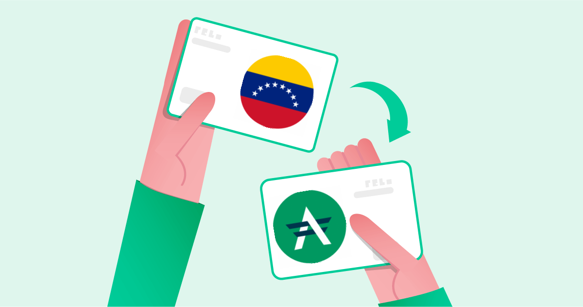 Pasar bolívares venezolanos a dólares de AdvCash