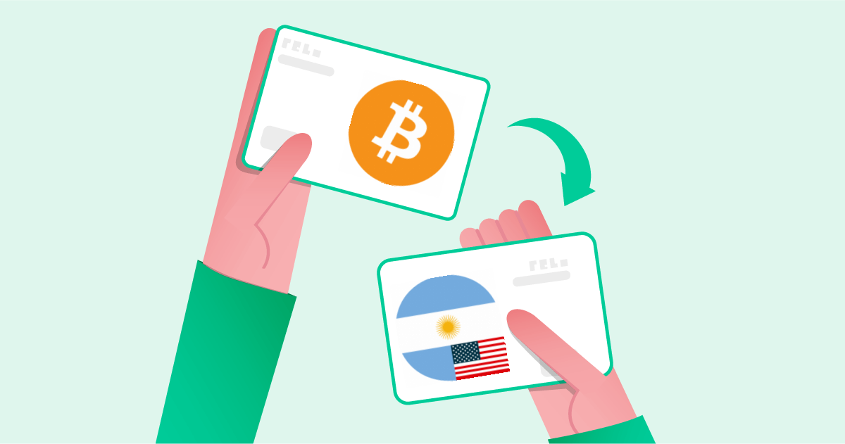 Pasar bitcoin a Transferencia bancaria Argentina en dólares