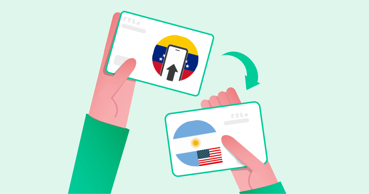 Pasar bolívares por Pago móvil a Transferencia bancaria Argentina en dólares